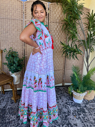 Alternate view of POL Bohemian Aztec Midi Dress
