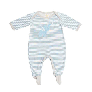 Haute Baby Elephant Bubbles Boy Footie