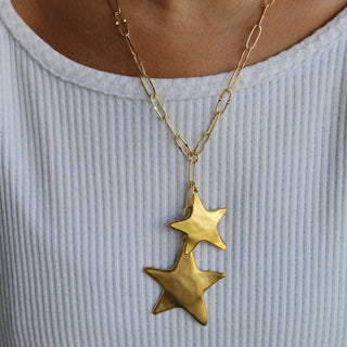 Shooting Star Gold Filled Necklace
