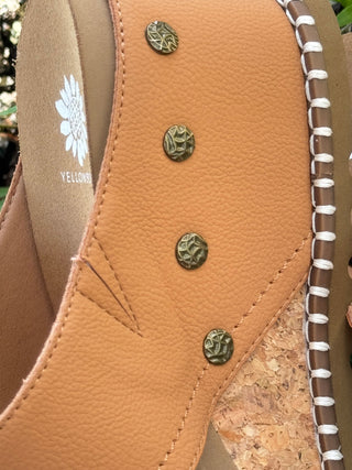 Alternate view of Yellowbox Alamos Tan Wedge Sandal
