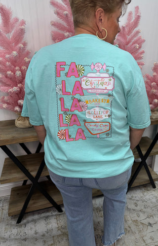 Mint Gingerbread Bakery Tee Top