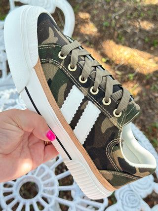 Alternate view of Corkys That's Her Camo Sneaker
