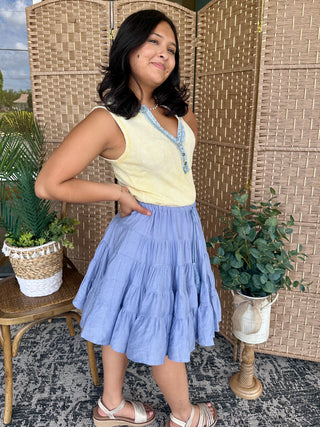 Alternate view of Summer Lovin' Yellow Top
