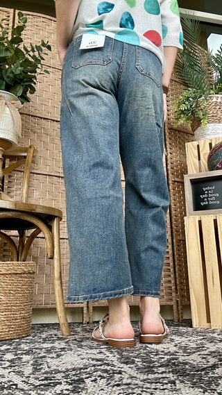 Alternate view of Mica Vintage Wash Hopeless Romantic Jeans
