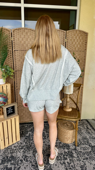 Alternate view of Daisy Pearl Terry Pullover & Skort Set
