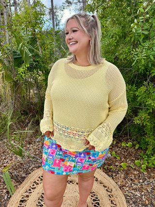 Alternate view of Postcard from Paradise Skort

