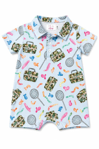 Fishing Snacks Polo Shortall Infant Boy
