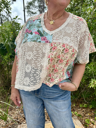 POL Let's Flamingle Top