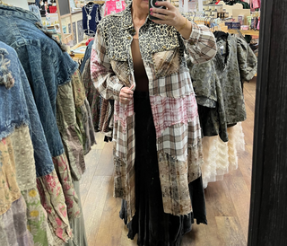 Young Threads Charcoal Asymmetrical Maxi Skirt Curvy