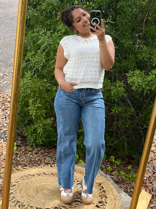 Mica Mid Rise Med Wash Love Song Jeans