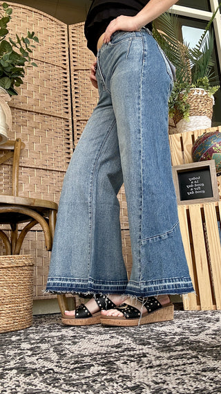 Alternate view of MICA W3766 Tummy Tuck Contrast Panel Jeans
