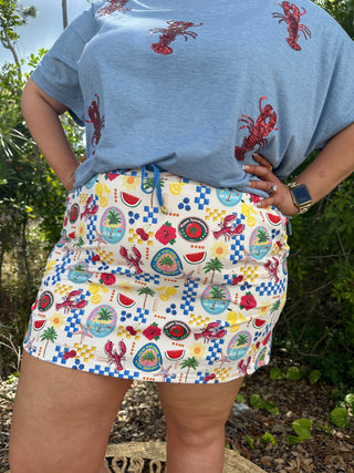 Alternate view of Amalfi Vacay Skort
