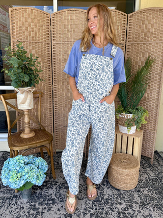 Alternate view of Blue Willow Jumpsuit Overalls
