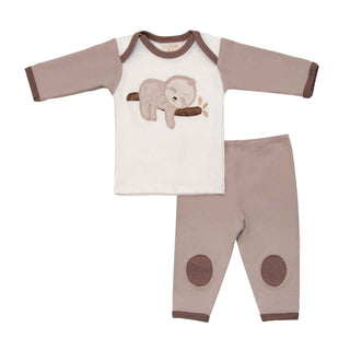 Haute Baby Sleepy Sloth Infant Boy Legging Set