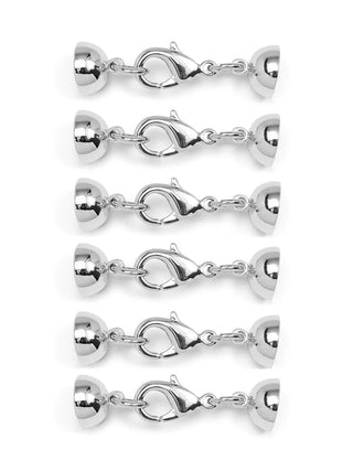 Alternate view of Silver Magnetic Extender for Necklace or Bracelet
