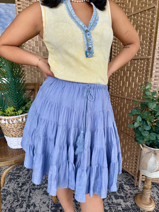 Alternate view of Summer Lovin' Yellow Top
