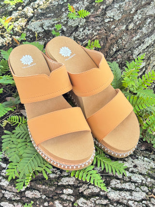 Alternate view of Yellowbox Alamos Tan Wedge Sandal
