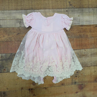 Haute Baby Everly Pink Bubble Romper