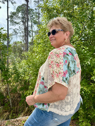 POL Let's Flamingle Top