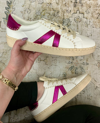 Corkys Friend Zone Sneaker White & Pink