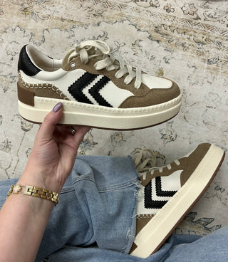 Yellowbox Oculus Sneaker Black Tan & White