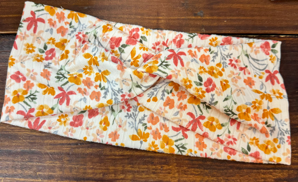 Gypsy Wrap - TWIST Peachy Pink Floral - The Gypsy Belle Boutique