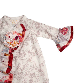 Haute Baby Rosewood Infant Gown