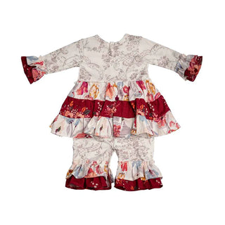 Haute Baby Rosewood Infant Romper