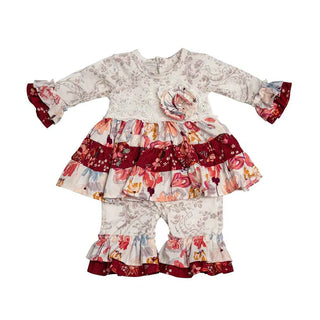 Haute Baby Rosewood Infant Romper