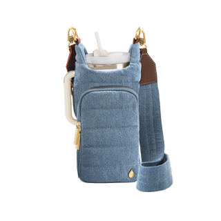 LIGHT DENIM HydroBag® HANDLE™ Purse w/ Crossbody Strap