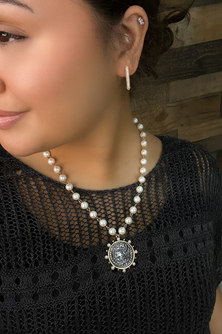 Lauren Kenzie COCO COIN NECKLACE