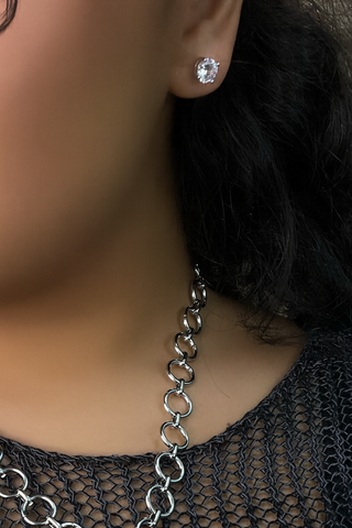 ChanSutt Pearls DIAMOND STUDS Earrings