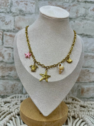 Lauren Kenzie Madeline Sea Charm Necklace