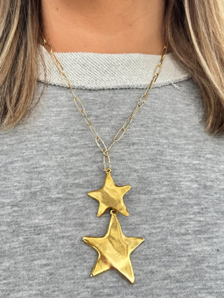 Shooting Star Gold Filled Necklace
