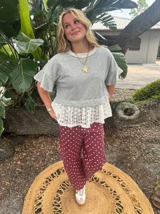 Alternate view of Picnic in the Park Ruffle Top
