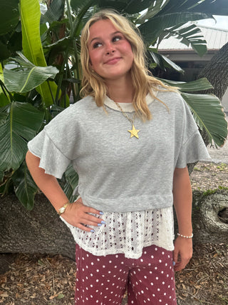 Alternate view of Picnic in the Park Ruffle Top
