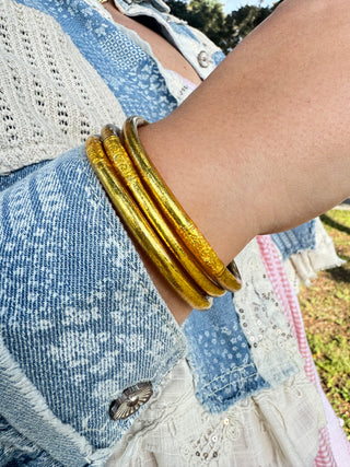 Belle Bangles GOLD — The Everyday Stack (Set of 3)

