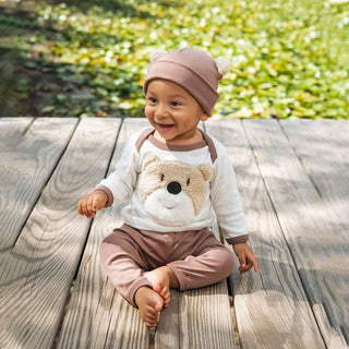 Haute Baby Bear Wear Infant Boy Legging Set