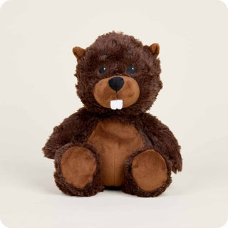Cuddly Warmies Beaver Microwavable Plush for soothing warmth and comfort, featuring a soft, adorable design.
