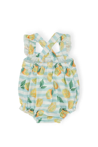 Alternate view of Lovely Lemons Infant Ruffle Romper
