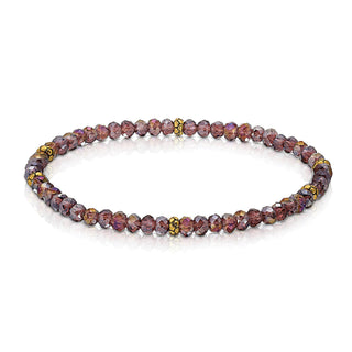 Bracelet Bar - Build a Stack PLUM GOLD