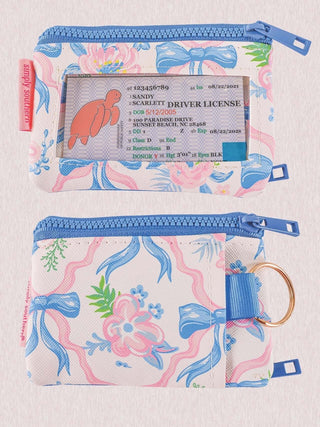 Blue & Pink Ribbon ID Wallet by Simply Southern - Compact, stylish, and functional design perfect for everyday use.