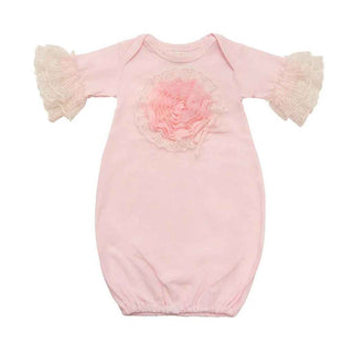 Haute Baby Pink Lullaby Infant Gown