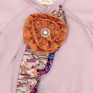 Haute Baby Plum Pretty Infant Gown