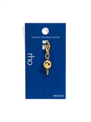 Gold Magnetic Extender for Necklace or Bracelet
