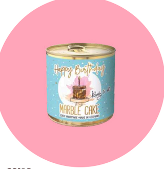 CanCakes Ready to Eat Party Cake in a Can! (w/ a candle)