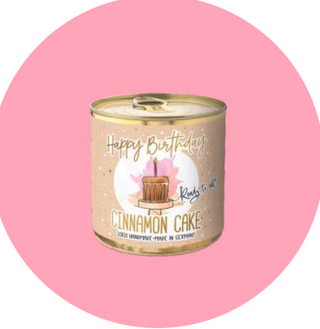 CanCakes Ready to Eat Party Cake in a Can! (w/ a candle)