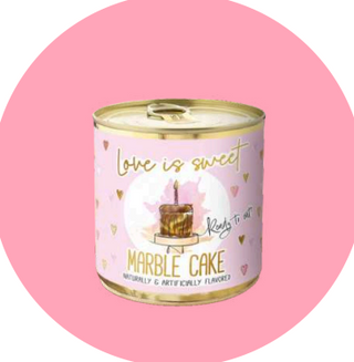 CanCakes Ready to Eat Party Cake in a Can! (w/ a candle)