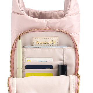 BLUSH PINK HydroBag® Purse w/ Blush & Ivory Crossbody Strap