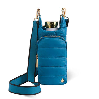 TEAL HydroBag® Purse w/ Teal Stripe Crossbody Strap